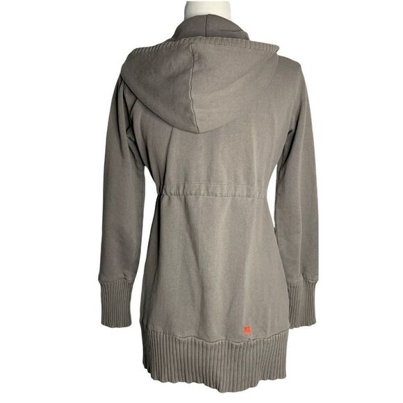 Fox Riders Hoodie Sweatshirt L Grey Full Zip Pocket Drawstring Waist Long Sleeve - Picture 5 of 8